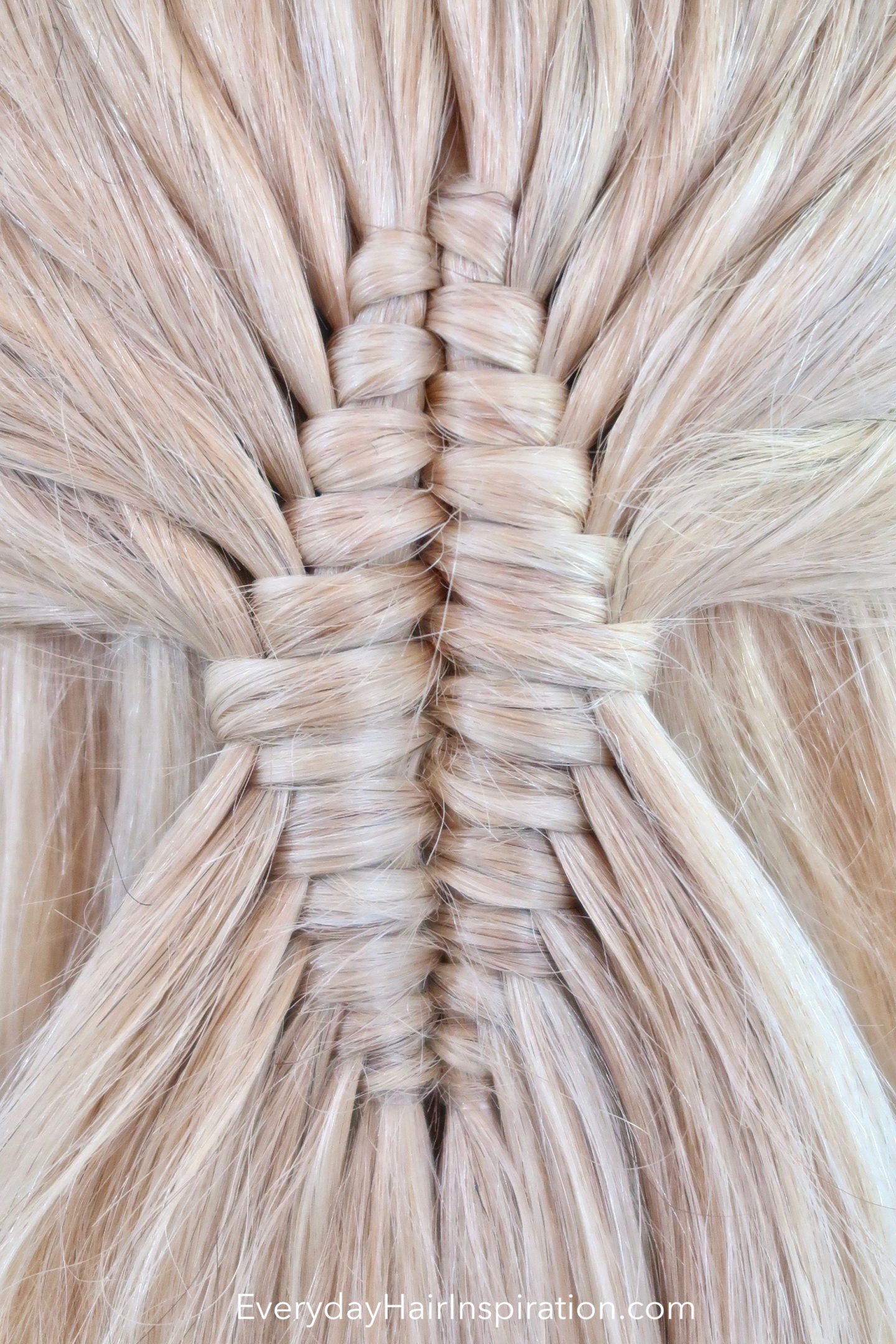 Diamond Braid Step by Step