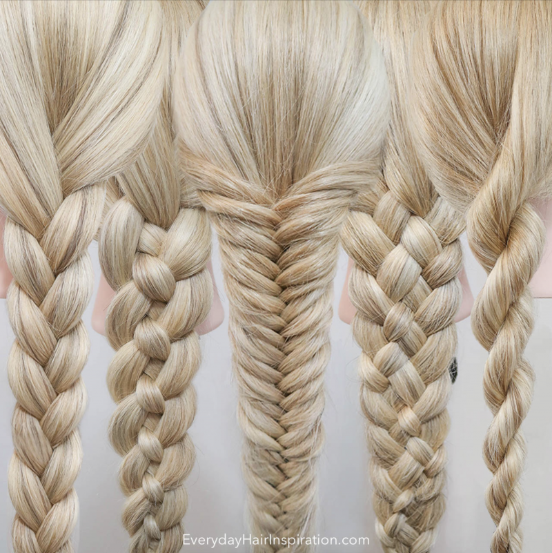 5 basic braids