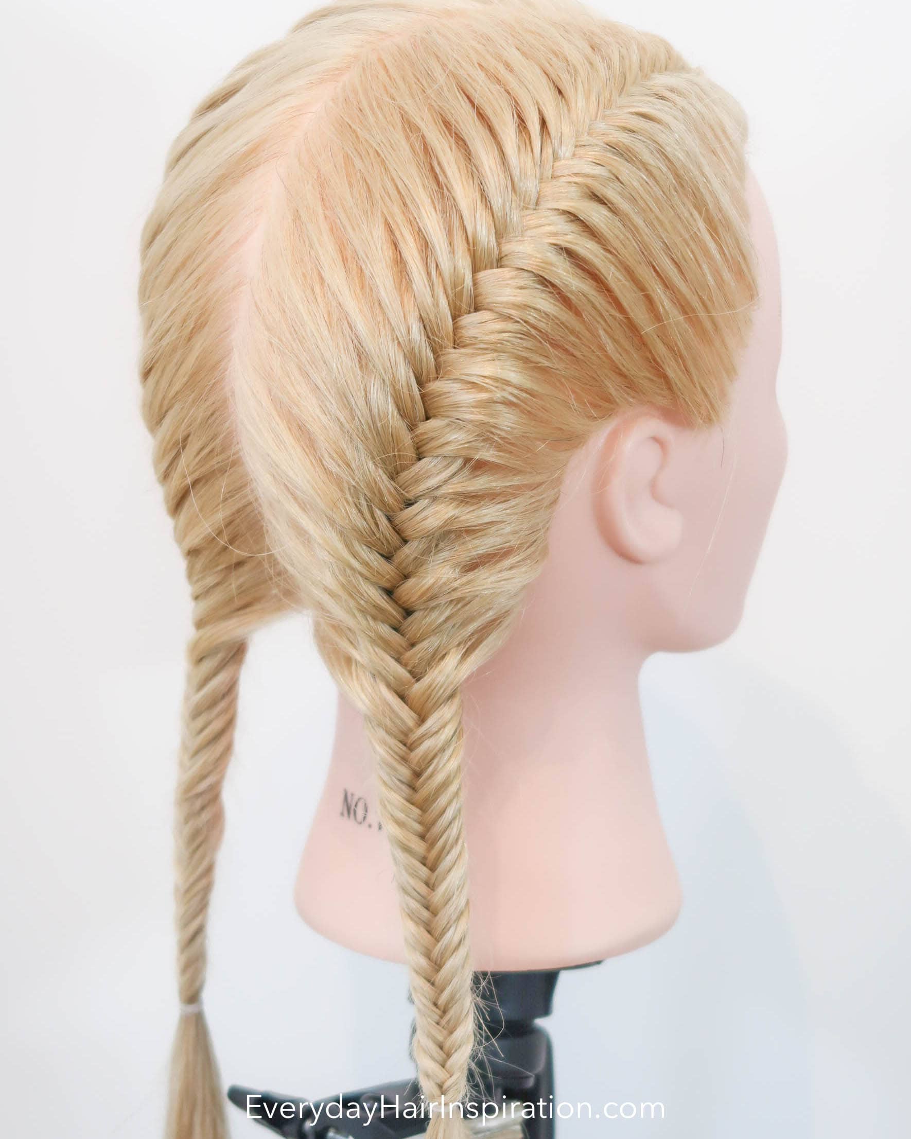 Double French Fishtail Braid Step By Step Guide - Everyday Hair
