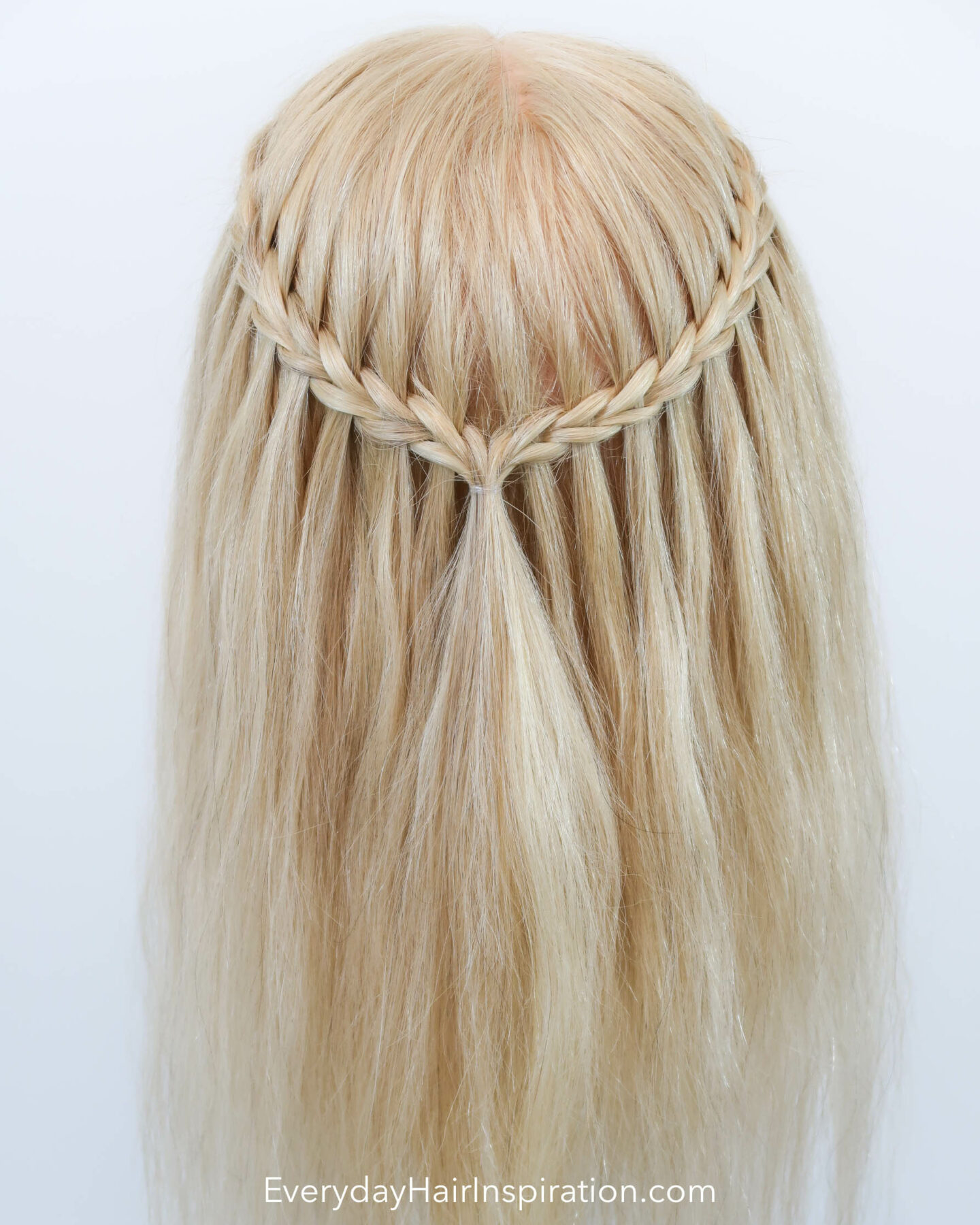 Waterfall hairstyle on sale