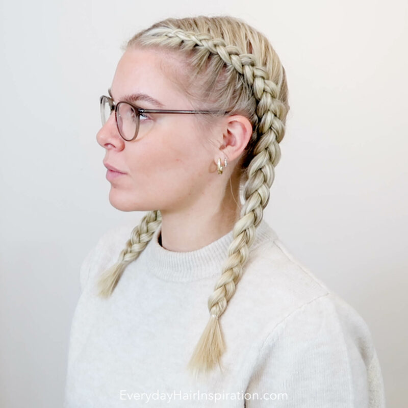 How To Dutch Braid Your Own Hair Updated 2020 