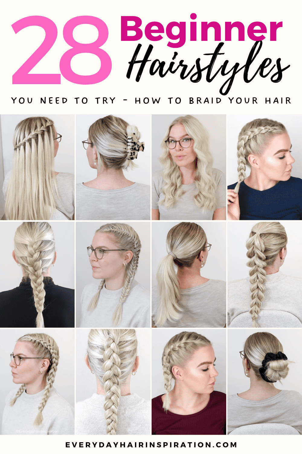 38 Quick and Easy Braided Hairstyles